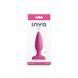 Анальная пробка с вибрацией NS Novelties INYA - Swirl - Pink &mdash; фото 3 из 4