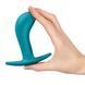 Анальна пробка Fun Factory BOOTIE L Aquamarine, діаметр 3,8 см, тонкий обмежувач &mdash; фото 5 з 7