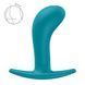 Анальна пробка Fun Factory BOOTIE L Aquamarine, діаметр 3,8 см, тонкий обмежувач &mdash; фото 2 з 7