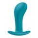 Анальна пробка Fun Factory BOOTIE L Aquamarine, діаметр 3,8 см, тонкий обмежувач &mdash; фото 3 з 7