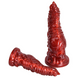 Фаллоимитатор монстра Monster Dildos Butt Plug, Красный фото 4