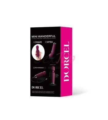 Мінівібромасажер Dorcel Wand Mini Wanderful Plum - фото товару 6