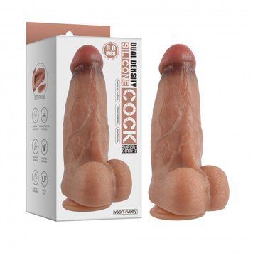 9.0&rdquo;Dual-Layered Nature-Feel Silicone Dildo-Super Girthy &mdash;  фото товара 1