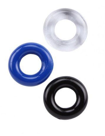 Набір кілець Donut Rings-Assorted 3 Pack - фото товару 1
