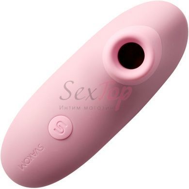 Вакуумный стимулятор Svakom Pulse Lite Neo Pale Rosette, управляется со смартфона &mdash;  фото товара 5
