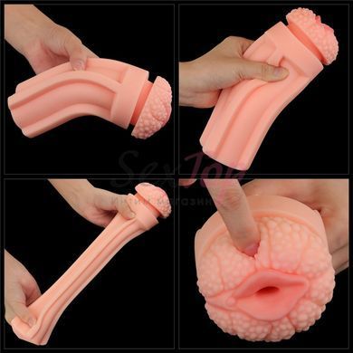 Мастурбатор вагина для мужчин телесного цвета Lovetoy Imprial Stout &mdash;  фото товара 3