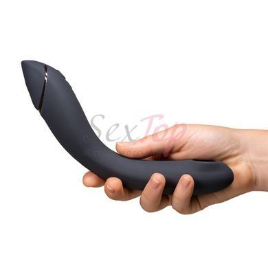Вібратор для точки G з вакуумною стимуляцією Womanizer OG Dark Grey - фото товару 11