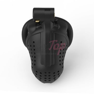 Пояс верности мужской БДСМ выполненный по 3D технологии черного цвета Bdsm4u &mdash;  фото товара 2