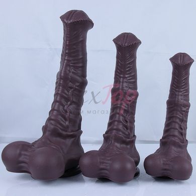 Фалоімітатор кінь Horse Cock Dildo Copper - фото товару 21