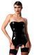 Корсет с подвязками для чулок Noir Handmade F381 Dominae Venom PVC corset-belt S &mdash; фото 1 из 9