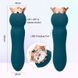 Стильный вибратор для женщин Mini Crown Wand Green &mdash; фото 2 из 3
