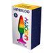 Силиконовая анальная пробка Wooomy Hiperloo Silicone Rainbow Plug S, диаметр 2,4 см, длина 9 см &mdash; фото 3 из 5