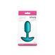 Анальная пробка с вибрацией NS Novelties INYA - Pulse - Teal &mdash; фото 4 из 4