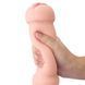 Двосторонній мастурбатор Вагіна-ротик lovetoy тілесний &mdash; фото 5 з 8