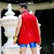 Мужской эротический костюм супермена "Готовый на всё Стив" One Size: плащ, портупея, шорты, манжеты SO2292 фото 5