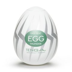 Мастурбатор яйце Tenga Egg Thunder Білий 1