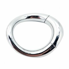 Металлическое кольцо на пенис Magnet Curved Penis Ring Medium IXI60161 фото