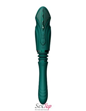 Компактна секс-машина Zalo - Sesh Turquoise Green SO9554 фото