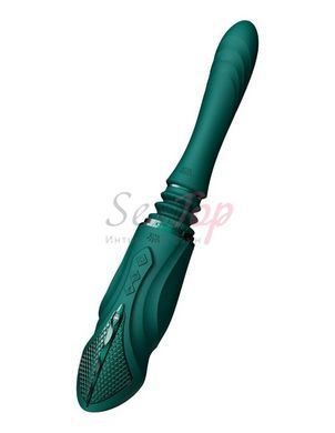 Переносная секс-машина на присоске Zalo - Sesh Turquoise Green &mdash;  фото товара 7