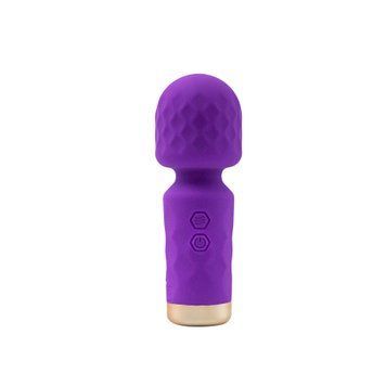 Вибромассажер M&rsquo;Lady Mini Vibrating Wand Purple,  - 1