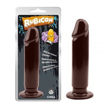Анальная пробка с присоской большая коричневая Chisa Evil Dildo Plug XL &mdash;  фото товара 1
