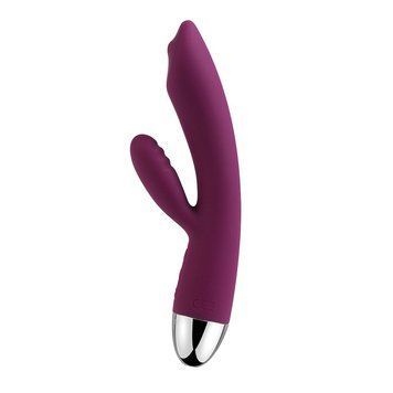 Вибратор кролик с жемчужной стимуляцией точки G Svakom Trysta Violet &mdash;  фото товара 1