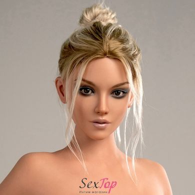 Сменная голова для реалистичной куклы, блондинка Скарлетт IXI60565 фото