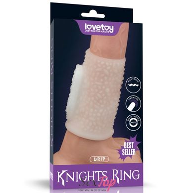 Насадка на пенис Vibrating Drip Knights Ring - IXI60781