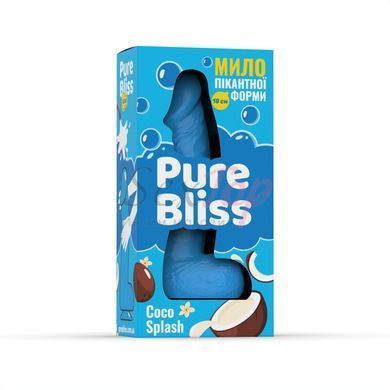 Ароматное мыло пикантной формы Pure Bliss Blue Coco Splash (Кокосовое молоко) 18 см &mdash;  фото товара 6