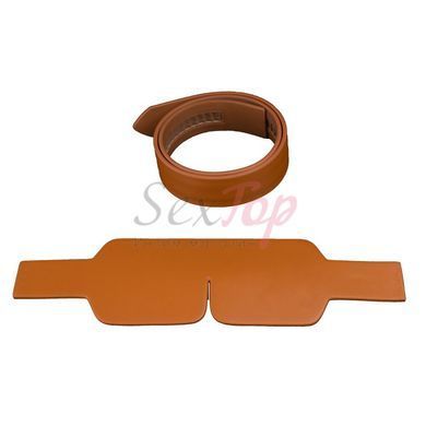 Маска на очі LOCKINK Blindfold Kit- Brown - фото товару 4