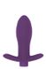 Анальная пробка с вибрацией MAI Attraction Toys №87 Purple перезаряжаемая, длина 11см, диаметр 3,5см SO5006 фото 1