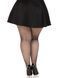 Чулки Leg Avenue Spandex micro net tights Black 1X/2X &mdash; фото 4 из 5