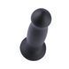 Силиконовый дилдо для секс-машин Hismith 7.2" Black Silicone Anal Dildo, система KlicLok &mdash; фото 3 из 12