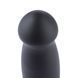 Силиконовый дилдо для секс-машин Hismith 7.2" Black Silicone Anal Dildo, система KlicLok &mdash; фото 10 из 12