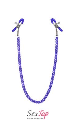 Зажимы для сосков с цепочкой Feral Feelings - Nipple clamps Classic, фиолетовый SO3790 фото