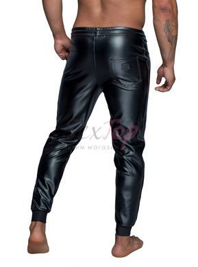 Чоловічі трегінси Noir Handmade H063 Powerwetlook treggings - XXL - фото товару 2
