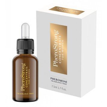 Концентрат феромонов для женщин PheroStrong Fragrance Free Concentrate for Women 7.5мл &mdash;  фото товара 1