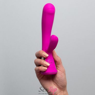 Інтерактивний вібратор-кролик Ohmibod Fuse for Kiiroo Pink (м'ята упаковка) SO2908-R фото