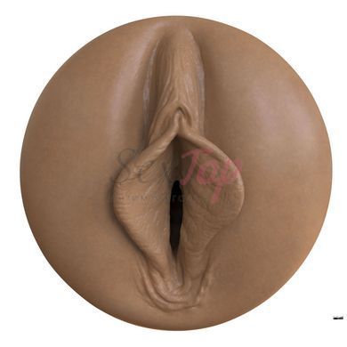 Мастурбатор-вагіна Fleshlight Boost Bang Medium Dark Flesh, плаваючі кільця Turbo Tech - фото товару 2