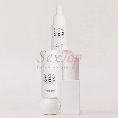 Олія для збудження Bijoux Indiscrets SLOW SEX Arousal Sex Oil CBD (30 мл) - фото товару 5