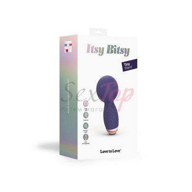 Минивибромассажер Love To Love Itsy Bitsy &ndash; Midnight Indigo &mdash;  фото товара 6