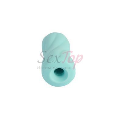 Мастурбатор для чоловіків бірюзового кольору Chisa Pleasure Pocket - фото товару 3