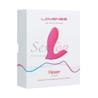 Смарт-вібратор у трусики Lovense Flexer, манливий рух + вібрація, стимуляція клітора та точки G - фото товару 6