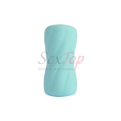 Мастурбатор для чоловіків бірюзового кольору Chisa Pleasure Pocket - фото товару 2
