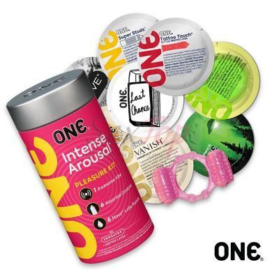 Подарунковий набір ONE Intense Arousal, подарункова упаковка тюб - фото товару 2