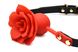Кляп Master Series Blossom Silicone Rose Gag - Red SO8801 фото 2