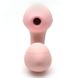 Вакуумный вибратор KISTOY Tina Mini Light Pink, вагинально-клиторальный SO6541 фото 3