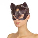 Преміум маска кішечки LOVECRAFT, натуральна шкіра, фіолетовий, подарункова упаковка SO3315 фото 3