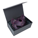 Премиум маска кошечки LOVECRAFT, натуральная кожа, фиолетовая, подарочная упаковка SO3315 фото 4
