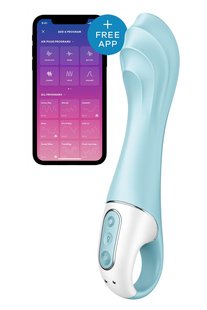 Смарт-вібратор точки G Satisfyer Air Pump Vibrator 5+, надувається - SO6719